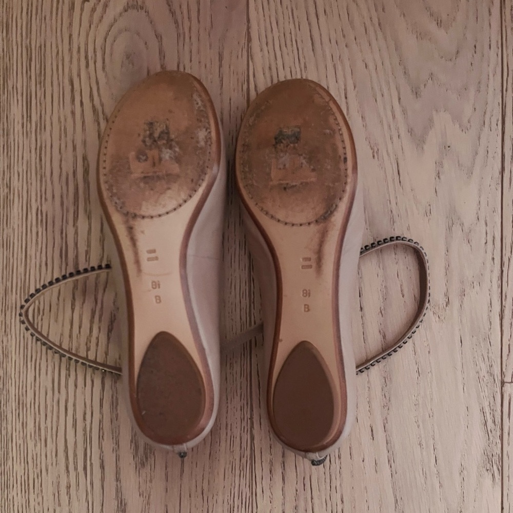 Belle by Sigerson Morrison Alberta Tan Women's Ballet Flats - Picture 6 of 7